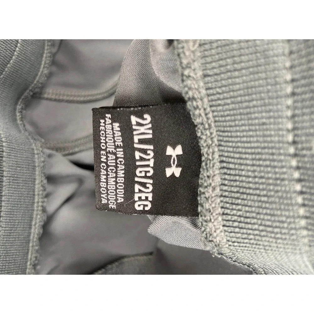 Under Armour Sportstyle Elite Pants Mens Large Gray Track Joggers 1373863 Gym UA